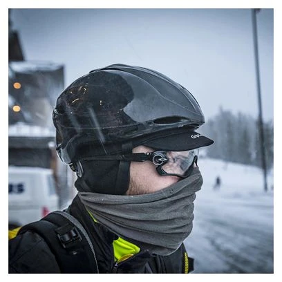 GripGrab Calentador De Cuello Merino Multifuncional Gris 6 GripGrab Calentador De Cuello Merino Multifuncional Gris - Imagen 4