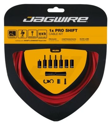Jagwire 1x Pro Shift Kit Rojo 3 Jagwire 1x Pro Shift Kit Rojo