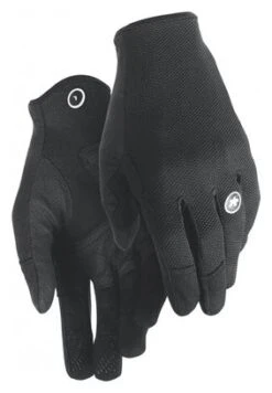 Assos Trail Long Gloves Black Series