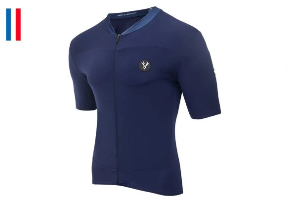 LeBram Allos Maillot Mangas Cortas Azul Slim Fit 3 LeBram Allos Maillot Mangas Cortas Azul Slim Fit