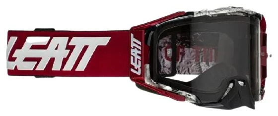 Máscara Leatt Velocity 6.5 Clear Red 3 Máscara Leatt Velocity 6.5 Clear Red