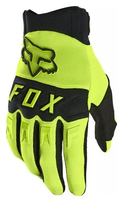 Guantes Largos Fox Dirtpaw Negro / Amarillo Fluorescente 3 Guantes Largos Fox Dirtpaw Negro / Amarillo Fluorescente