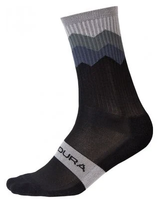 Calcetines Endura Ligne De Crête - Noir 3 Calcetines Endura Ligne De Crête - Noir