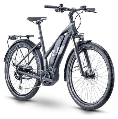 R Raymon TourRay E 3.0 Bicicleta Eléctrica De Trekking Shimano Altus/Deore 9S 500 Wh 27 5'' Negro Gris Mate 2021 4 R Raymon TourRay E 3.0 Bicicleta Eléctrica De Trekking Shimano Altus/Deore 9S 500 Wh 27 5'' Negro Gris Mate 2021 - Imagen 2