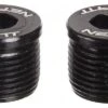 Cubiertas De Eje De Pedal Neatt Attack V2 / Oxygen V2 Negras (x2)