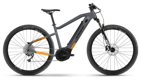 MTB Eléctrica Semi Rígida Haibike HardNine 4 29'' Gris / Orange 2022 3 MTB Eléctrica Semi Rígida Haibike HardNine 4 29'' Gris / Orange 2022
