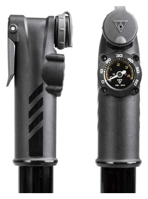 Bomba Manual Topeak Mountain DA G (máx.4 Bar / 60 Psi) Negro 4 Bomba Manual Topeak Mountain DA G (máx.4 Bar / 60 Psi) Negro - Imagen 2