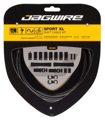 Kit De Cambio Jagwire Sport XL Negro 3 Kit De Cambio Jagwire Sport XL Negro