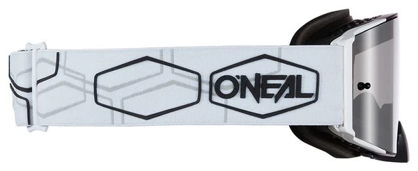 Máscara O'Neal B-30 Hexx V.22 Black¤white Silver Miroir 5 Máscara O'Neal B-30 Hexx V.22 Black¤white Silver Miroir - Imagen 3