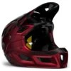 Casco MET Parachute MCR Mips Con Correa De Barbilla Desmontable Rojo Negro 2022