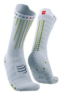 Calcetines Compressport Aero Socks - Blanc