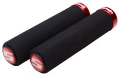 Puños Sram Grips Lock-On - Black Red