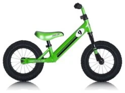 Bicicleta Sin Pedales Rebel Kidz Draisienne 12'' Vert