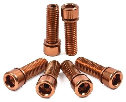 Kit De Tornillos De Vástago Hueco TSC Cobre 3 Kit De Tornillos De Vástago Hueco TSC Cobre