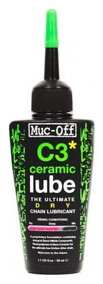 Lubricante MUC-OFF CERAMIC LUB 50 Ml C3 Dry Lube