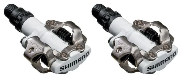 Pedales SPD Shimano M520 Clipless MTB Blanco 3 Pedales SPD Shimano M520 Clipless MTB Blanco