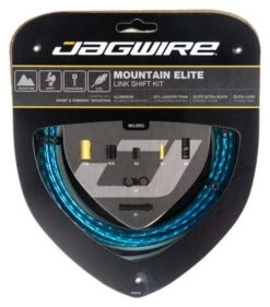 Jagwire Mountain Elite Link 2017 Kit De Cambio Azul