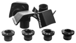ROTOR Bolts Kit Para Shimano Ultegra 6800 Bielas Negras