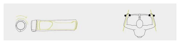 Puños Ergon GE1 Evo - Black Black 5 Puños Ergon GE1 Evo - Black Black - Imagen 3