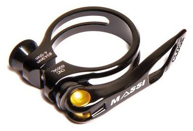 Massi SeatPost Clamp Apriete Rápido 34.9mm Negro 3 Massi SeatPost Clamp Apriete Rápido 34.9mm Negro