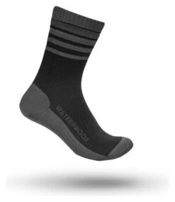 Calcetines GripGrab Waterproof Merino Thermal - Noir / Gris