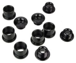 Sram Crank Chainring Bolt Kit 5 Brazos Doble Aluminio Negro