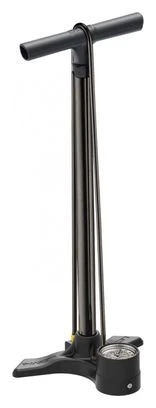 Bomba De Pie Lezyne Macro Floor Drive Negro Brillante