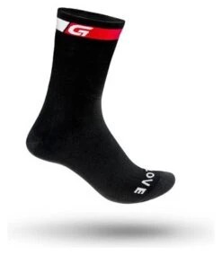 Calcetines GripGrab Classic High Cut - Noir / Rouge