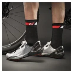 Calcetines GripGrab Classic High Cut - Noir / Rouge -Tienda De Bicicletas 5ca3368806d10