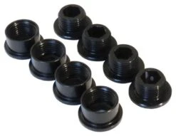 Sram GX1000 Juego De Tornillos De Plato De Aluminio Negro